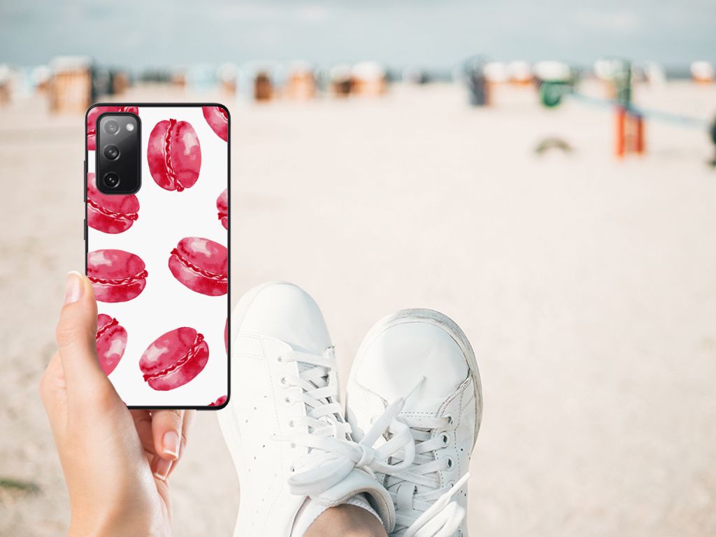 Samsung Galaxy S20 FE Back Cover Hoesje Pink Macarons B2C Telecom