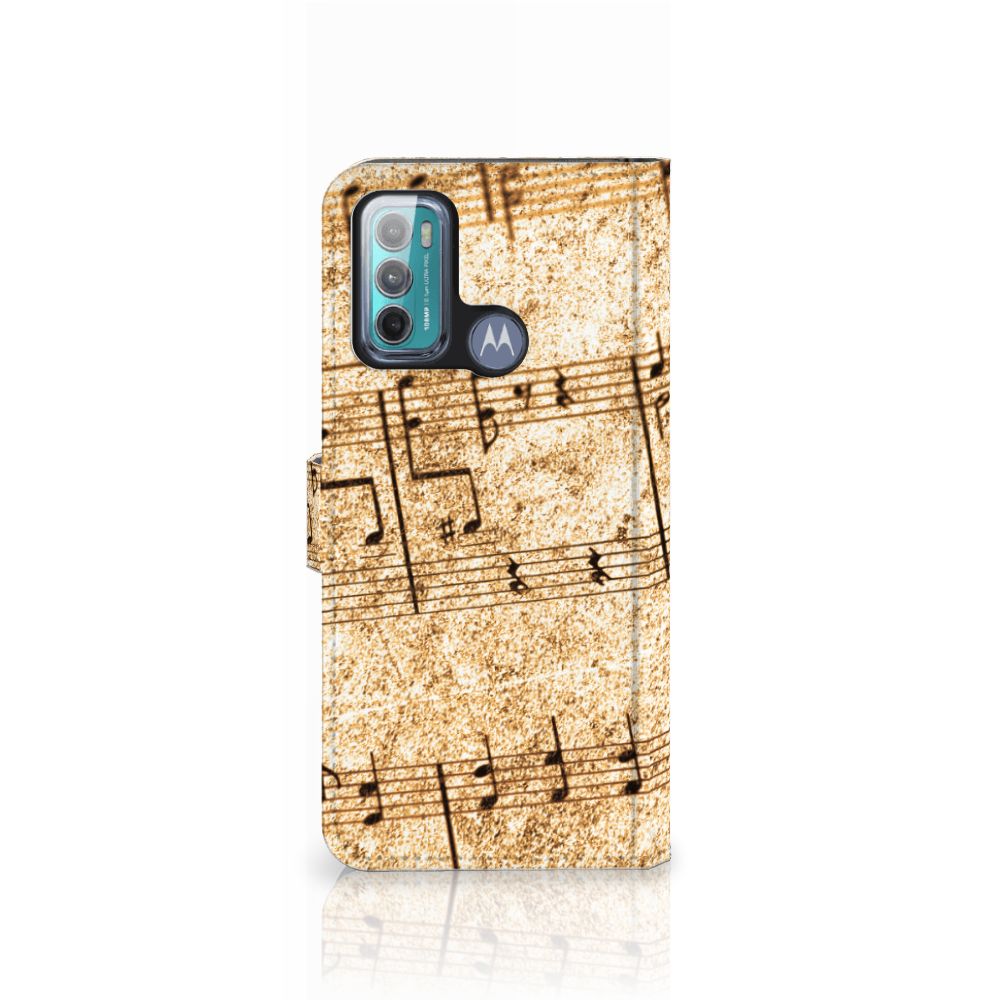 Motorola Moto G60 Telefoonhoesje met foto Bladmuziek