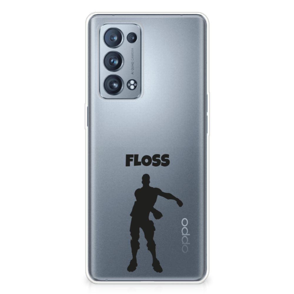 OPPO Reno 6 Pro Plus 5G Telefoonhoesje met Naam Floss B2C Telecom