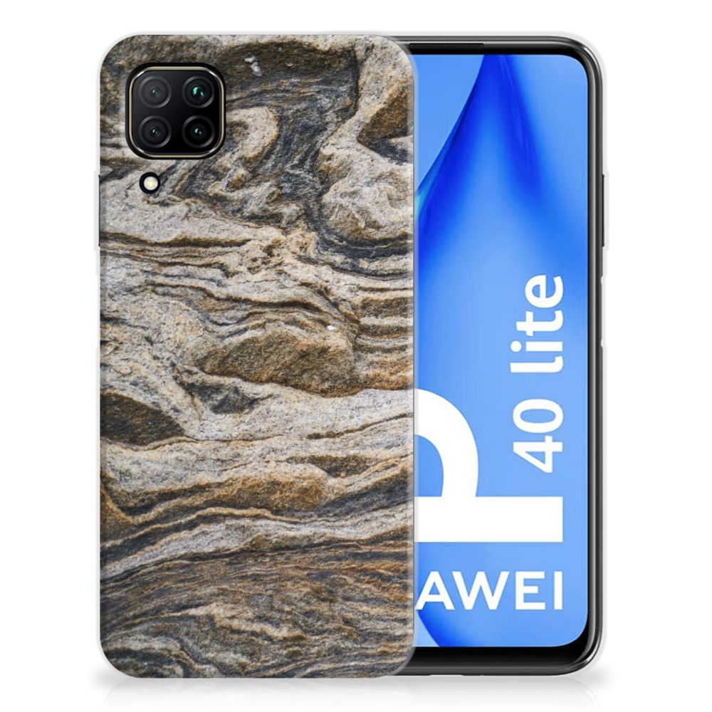 Huawei P40 Lite TPU Siliconen Hoesje Steen B2C Telecom
