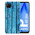 Huawei P40 Lite Bumper Hoesje Wood Blue