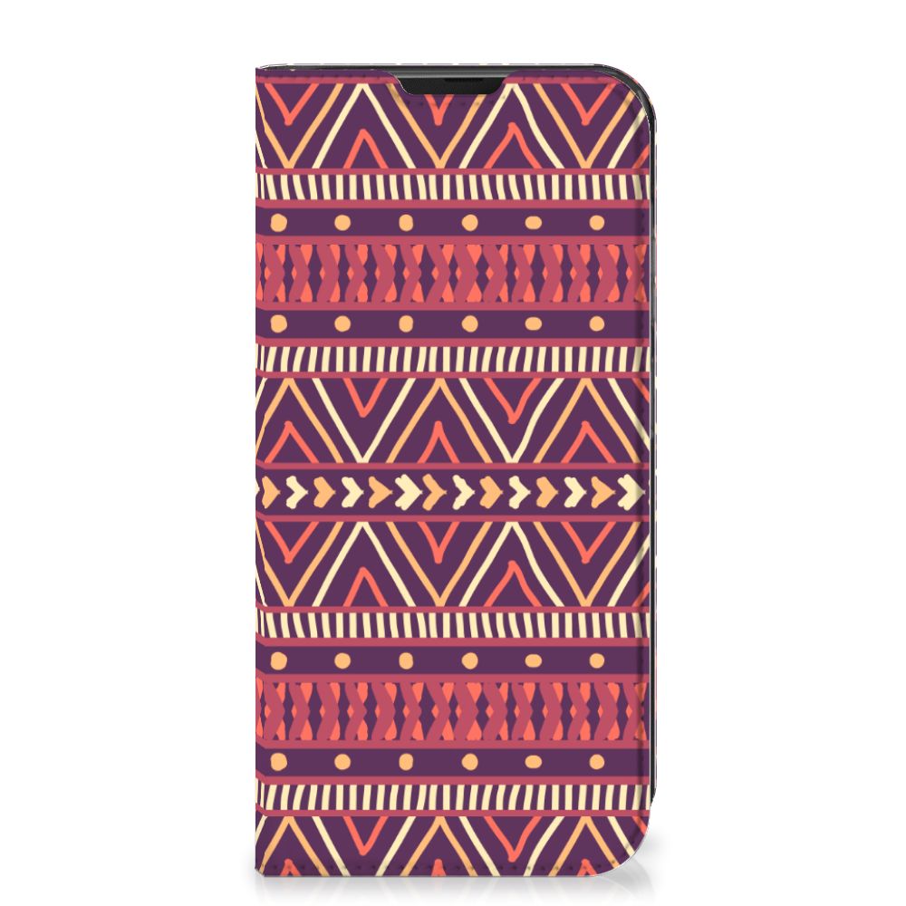 Samsung Galaxy Xcover 6 Pro Hoesje met Magneet Aztec Paars