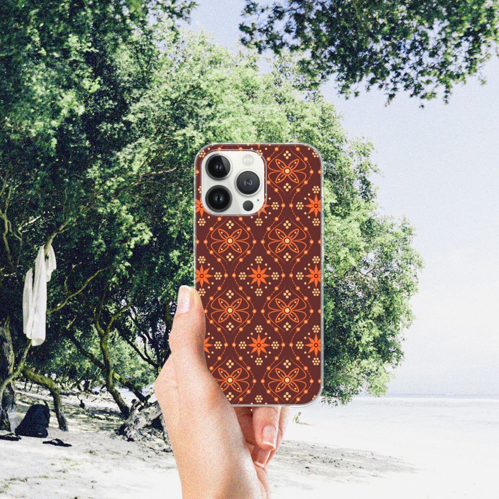 iPhone 13 Pro Max TPU bumper Batik Brown B2C Telecom