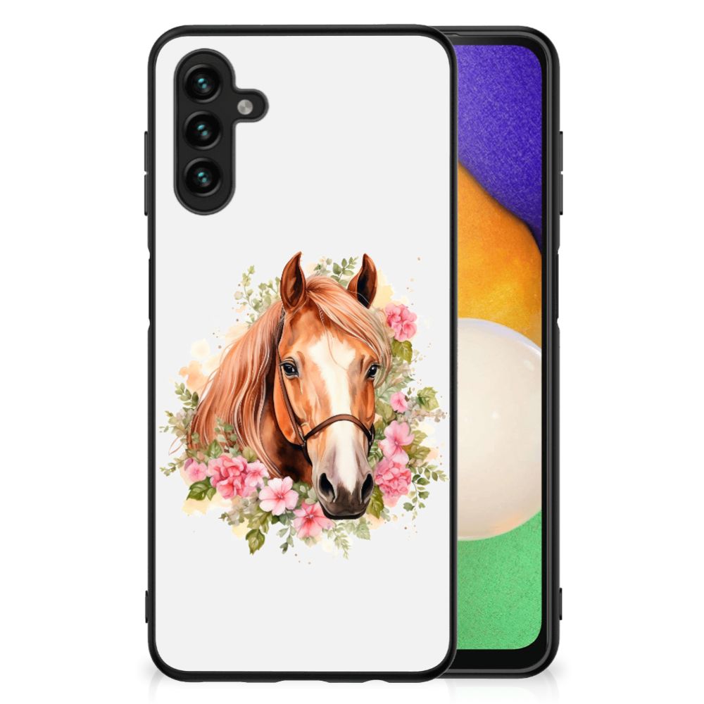 Dierenprint Telefoonhoesje voor Samsung Galaxy A13 5G | A04s Paard