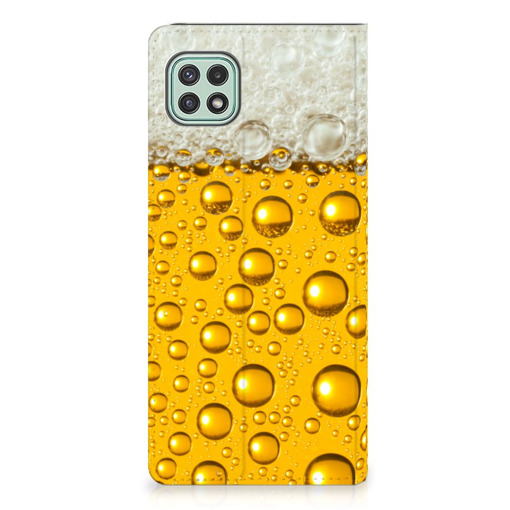 Samsung Galaxy A22 5G Flip Style Cover Bier - B2C Telecom
