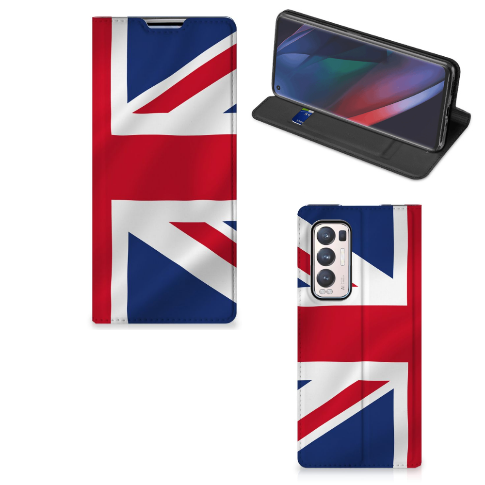 OPPO Find X3 Neo Standcase Groot-Brittannië - B2C Telecom