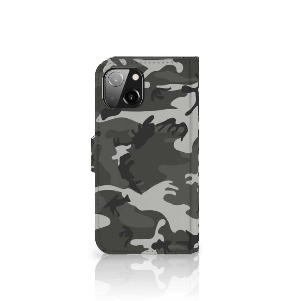 Apple iPhone 13 Telefoon Hoesje Army Light
