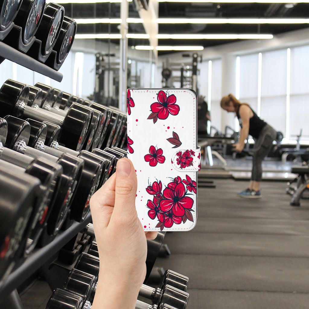 Samsung Galaxy A32 5G Hoesje Blossom Red