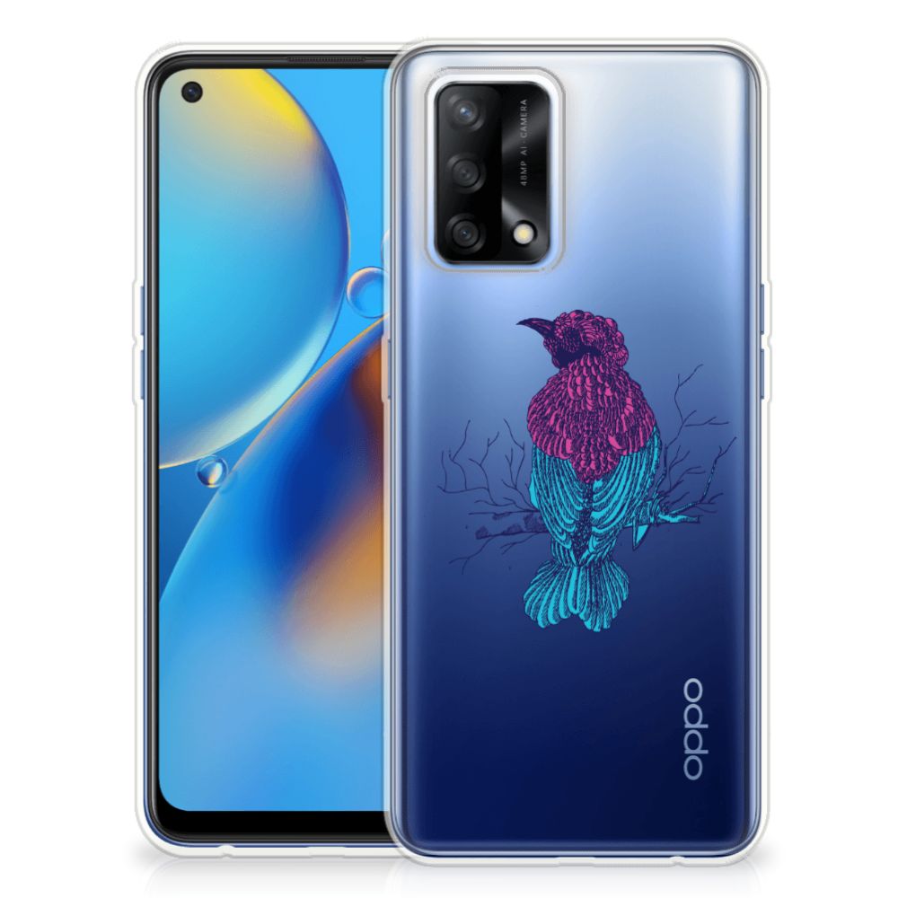 OPPO A74 4G Telefoonhoesje met Naam Merel B2C Telecom