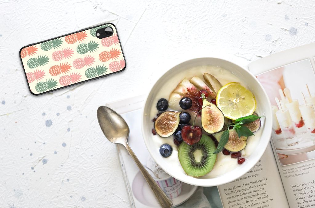 Apple iPhone XR Back Cover Hoesje Ananas B2C Telecom