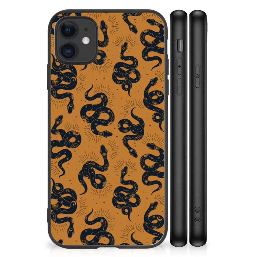 Dierenprint Telefoonhoesje voor iPhone 11 Snakes B2C Telecom