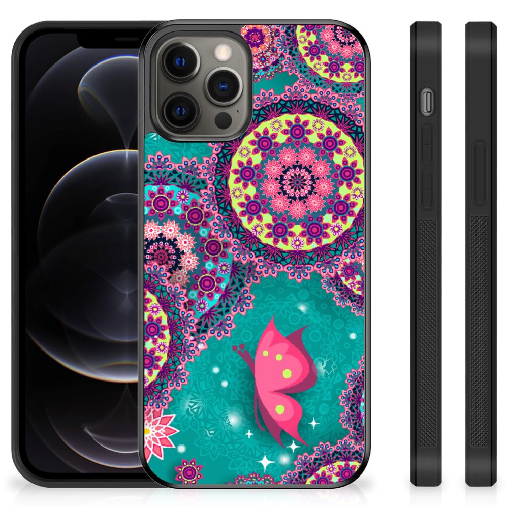 iPhone 12 Pro Max Case Cirkels en Vlinders B2C Telecom