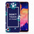 Samsung Galaxy A10 Silicone-hoesje Flowers Blue DTMP