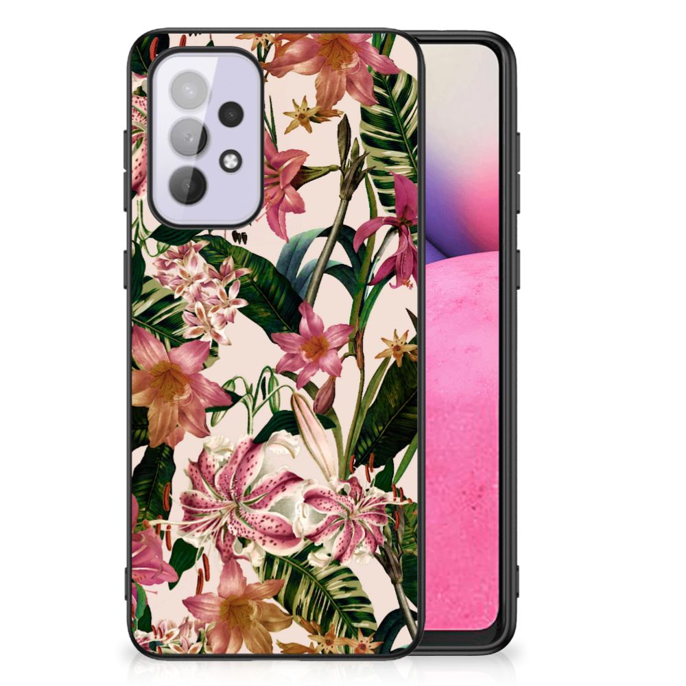 Samsung Galaxy A33 5G Bloemen Hoesje Flowers