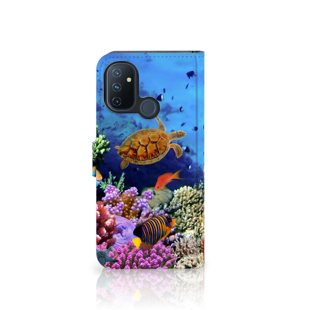 OnePlus Nord N100 Telefoonhoesje met Pasjes Vissen