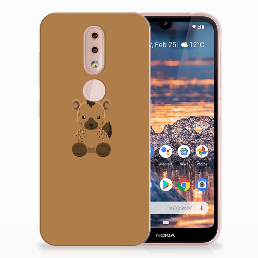 Nokia 4.2 Telefoonhoesje met Naam Baby Hyena