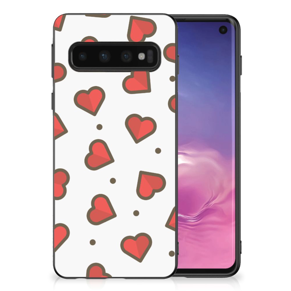 Samsung Galaxy S10 Bumper Case Hearts B2C Telecom