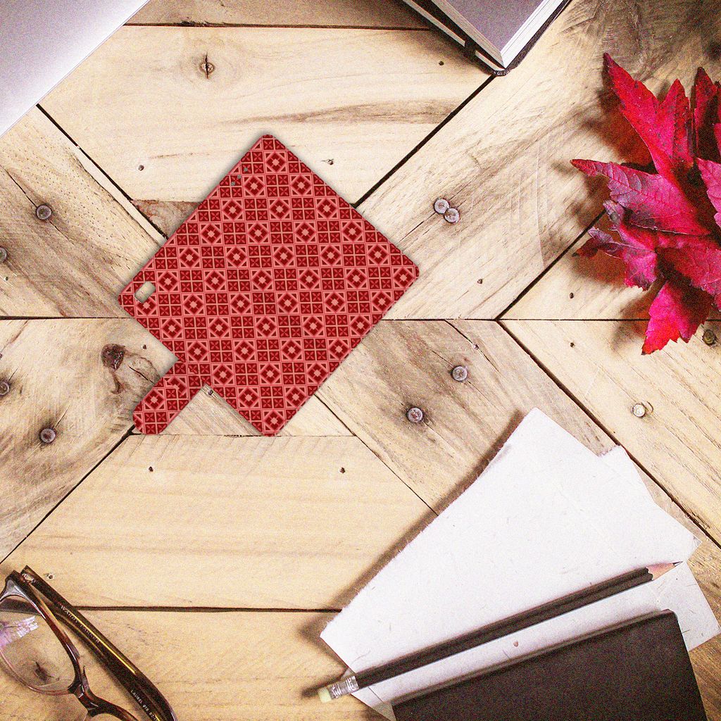 Huawei Ascend P8 Lite Telefoon Hoesje Batik Rood
