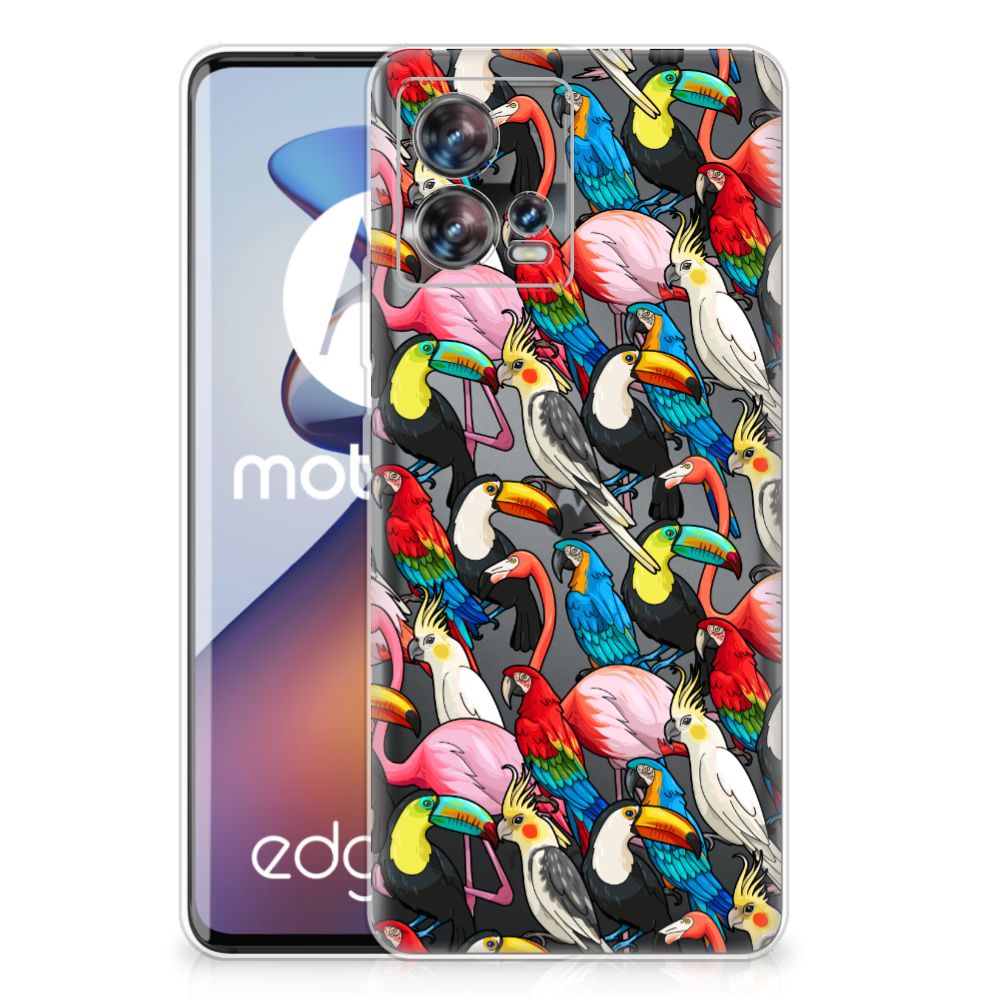 Motorola Edge 30 Fusion TPU Hoesje Birds B2C Telecom