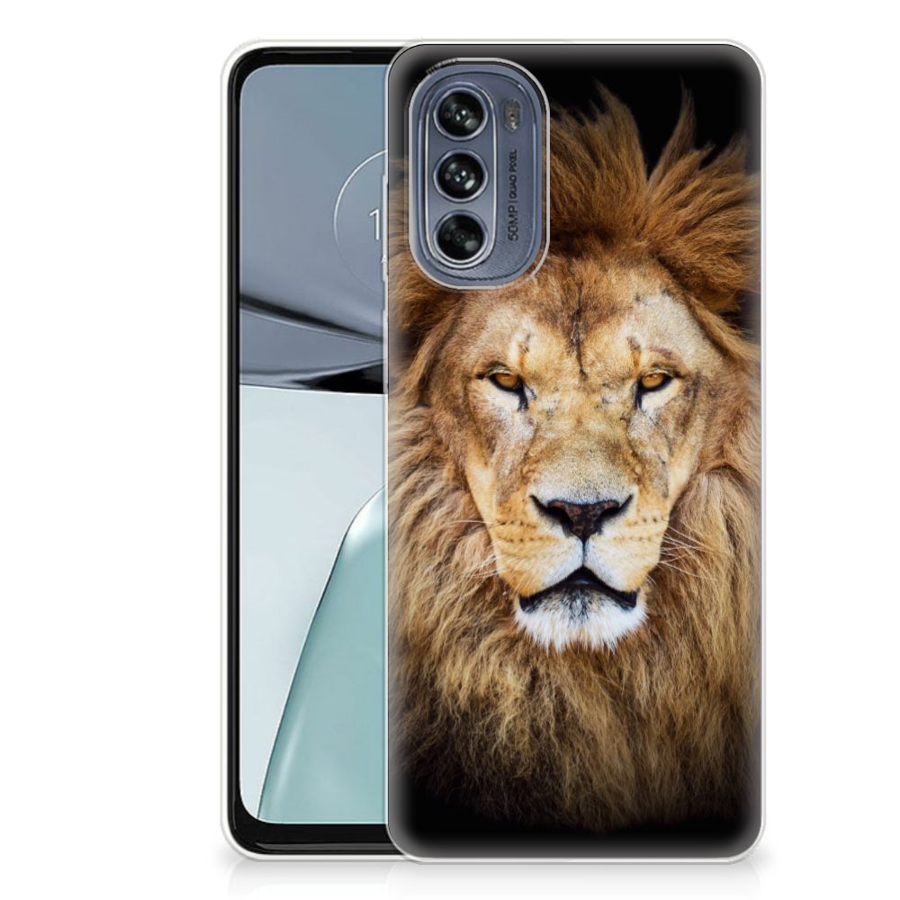 Motorola Moto G62 5G TPU Hoesje Leeuw B2C Telecom