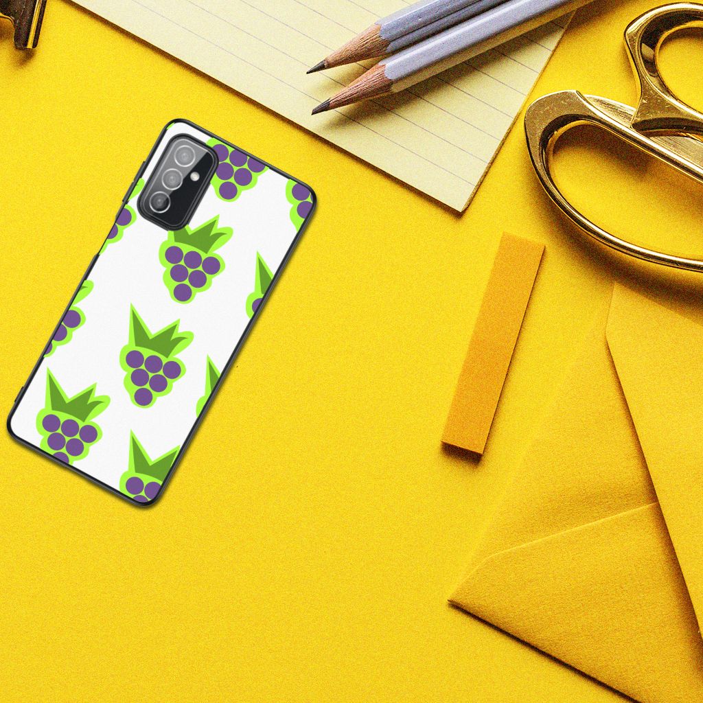 Samsung Galaxy M52 Back Cover Hoesje Druiven B2C Telecom