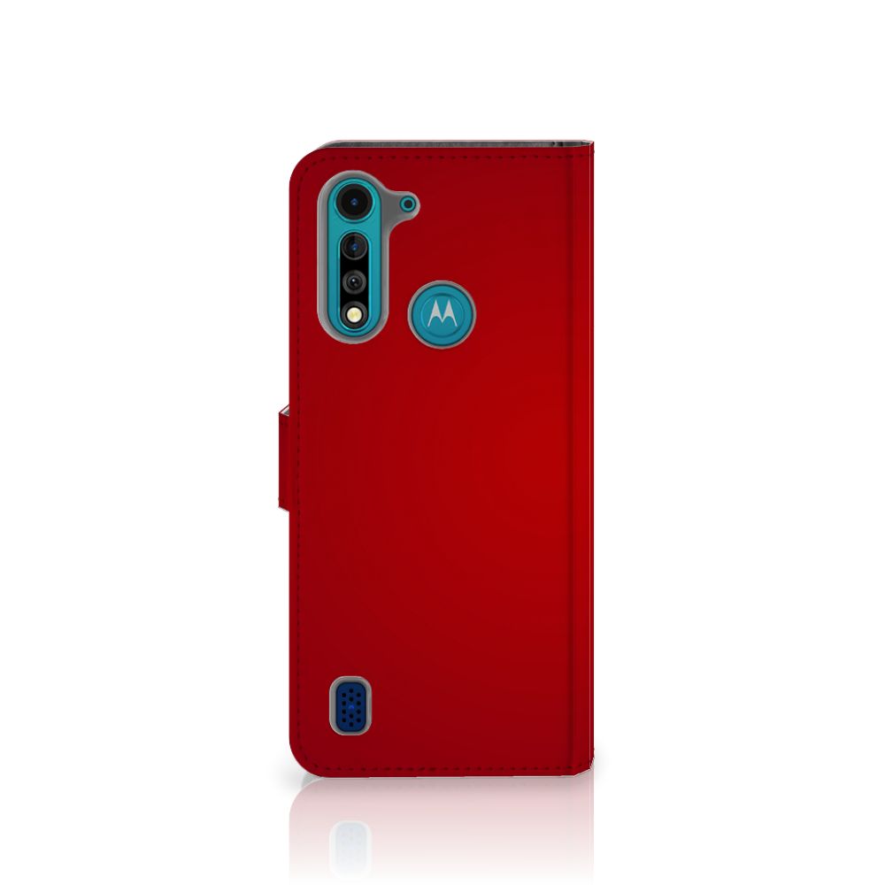 Motorola G8 Power Lite Wallet Case met Pasjes Liefde - Origineel Romantisch Cadeau
