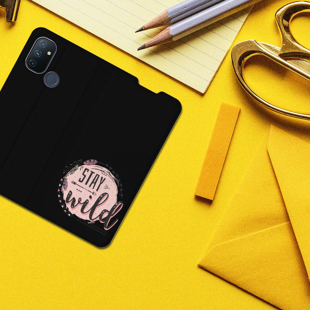 OnePlus Nord N100 Magnet Case Boho Stay Wild - B2C Telecom