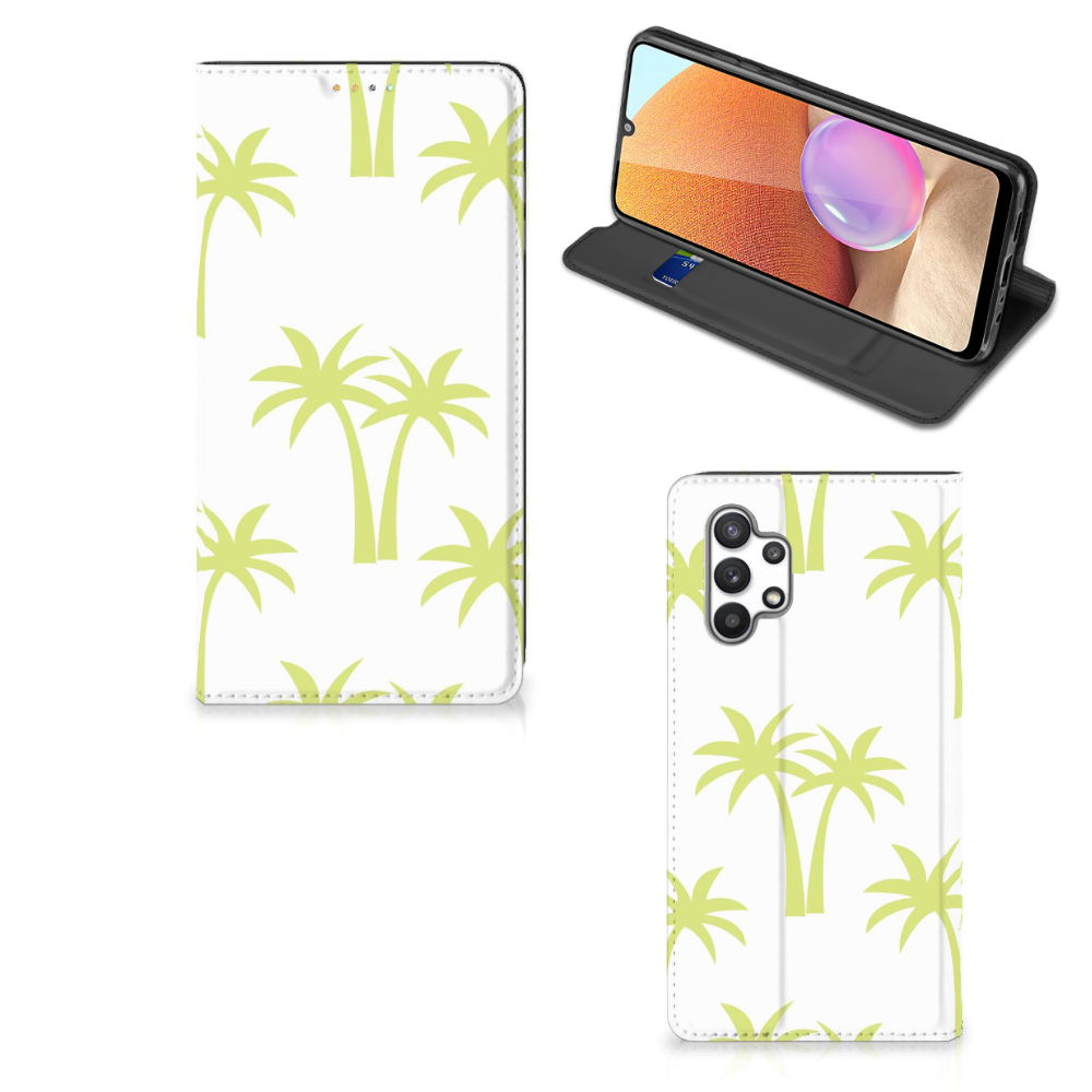 Samsung Galaxy A32 4G | A32 5G Enterprise Editie Smart Cover Palmtrees - B2C Telecom