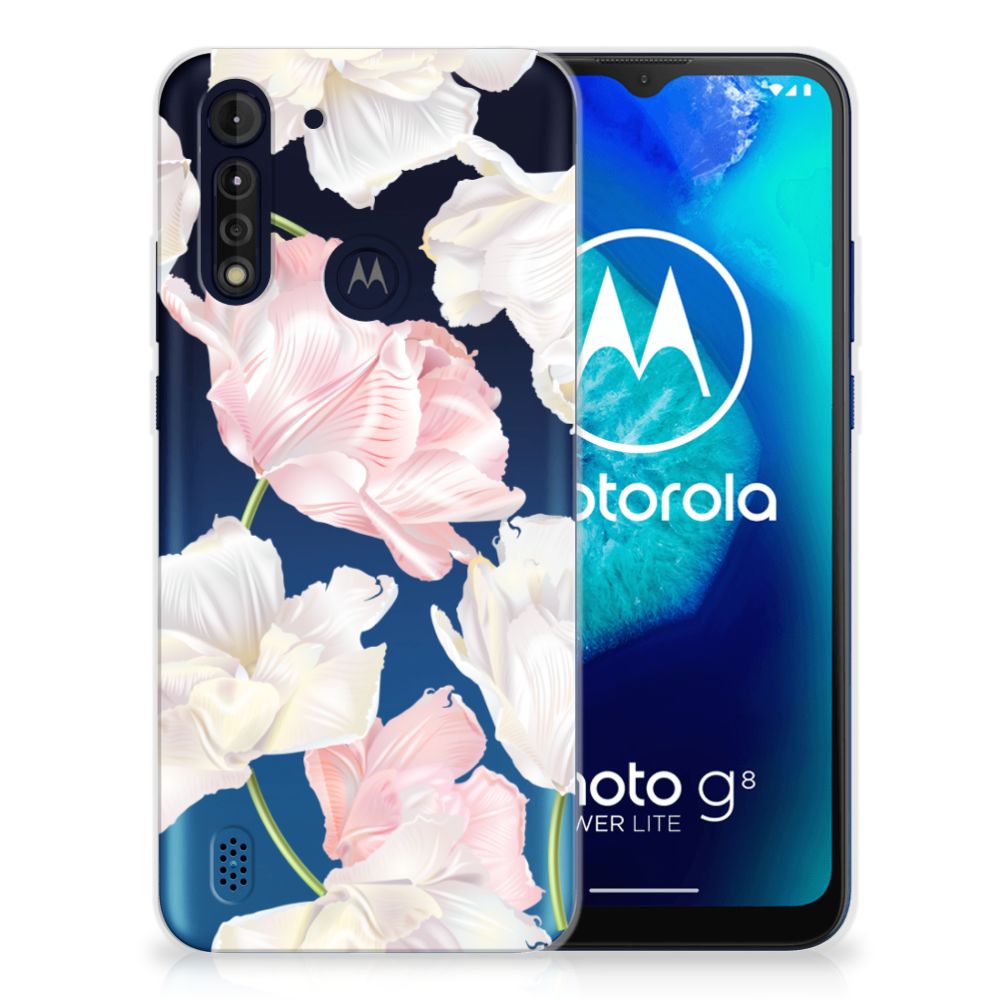 Motorola Moto G8 Power Lite TPU Case Lovely Flowers B2C Telecom
