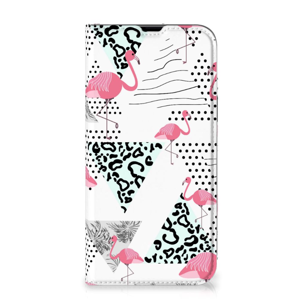 iPhone 13 Pro Max Hoesje maken Flamingo Triangle - B2C Telecom