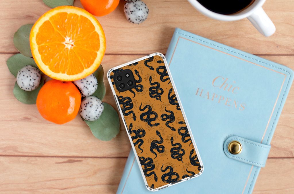 Case Anti-shock voor Samsung Galaxy A22 5G Snakes B2C Telecom