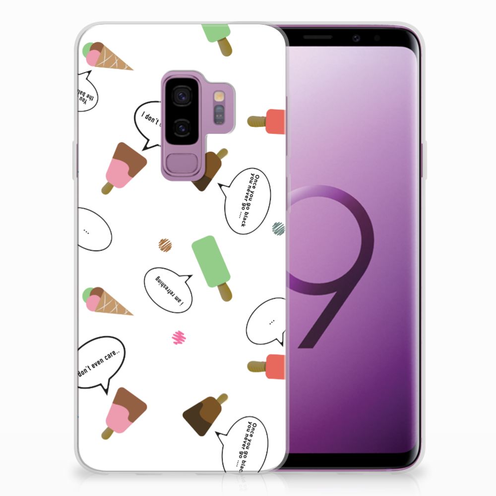 Samsung Galaxy S9 Plus Siliconen Case IJsjes