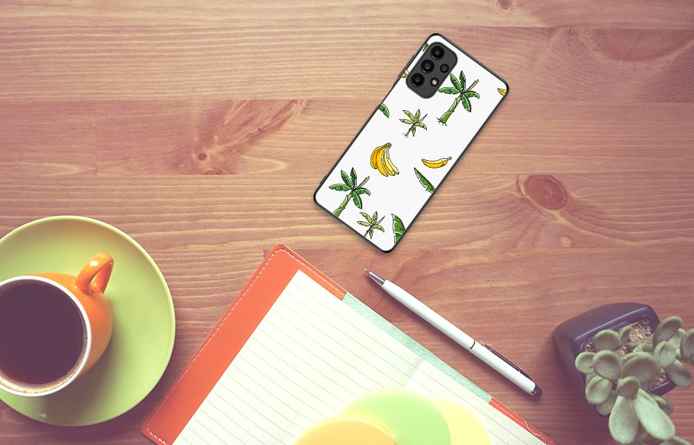 Samsung Galaxy A13 4G Bloemen Hoesje Banana Tree B2C Telecom