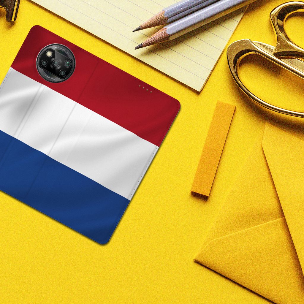 Xiaomi Poco X3 Pro | Poco X3 Standcase Nederlandse Vlag - B2C Telecom