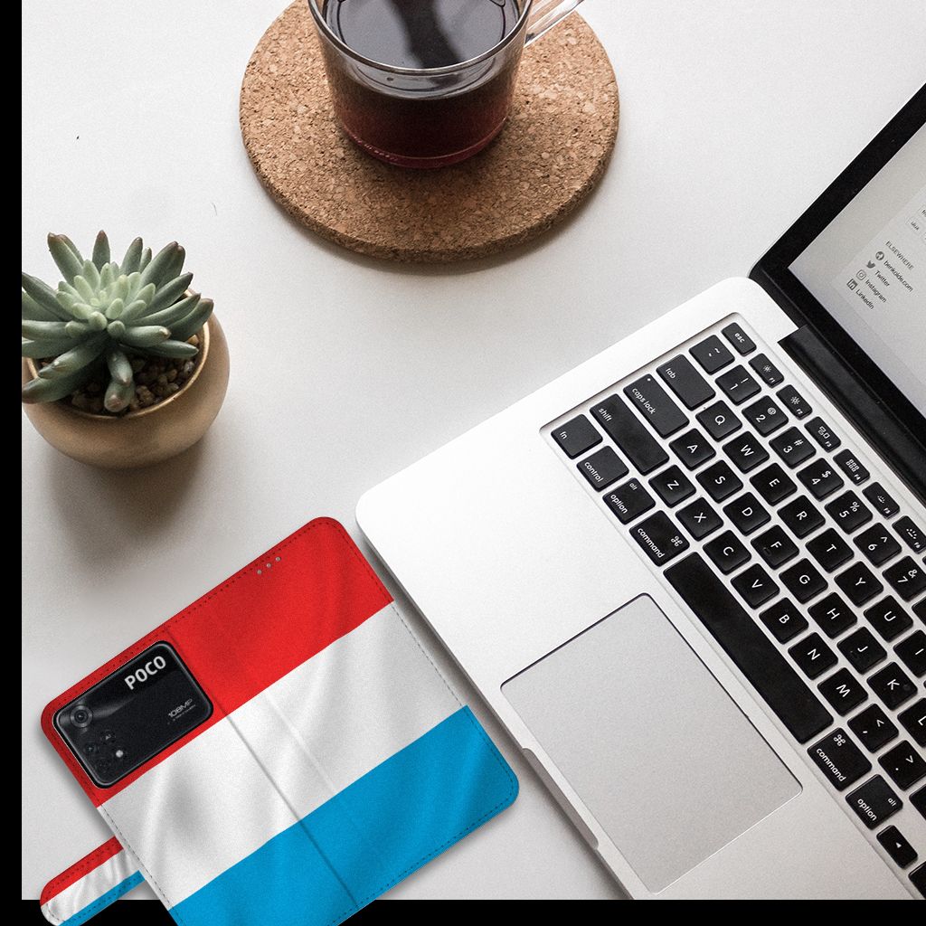 Xiaomi Poco X4 Pro 5G Bookstyle Case Luxemburg