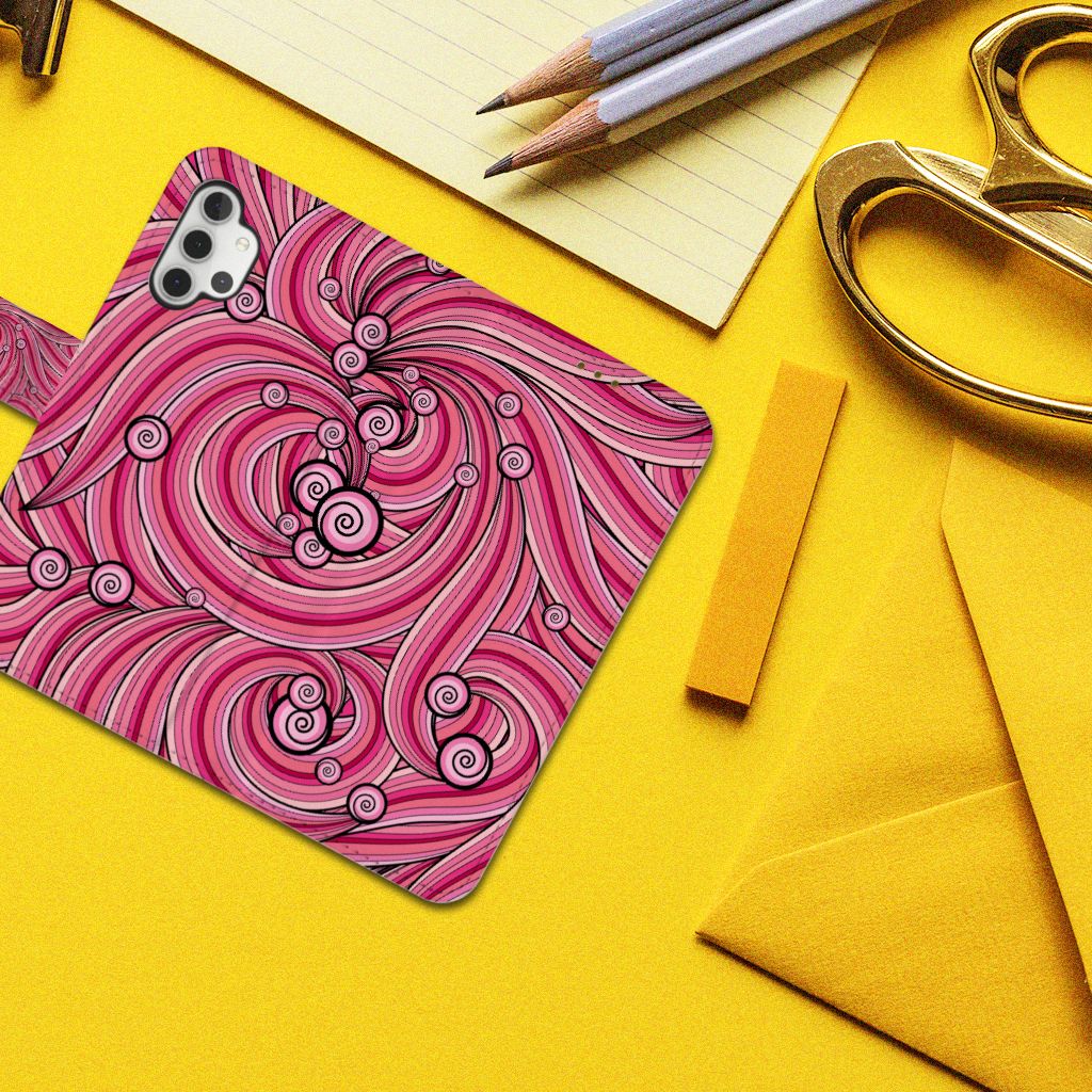 Samsung Galaxy A32 4G Hoesje Swirl Pink
