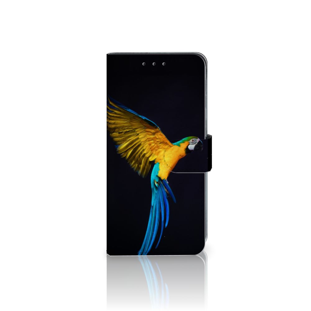 Xiaomi Redmi 8A Telefoonhoesje met Pasjes Papegaai