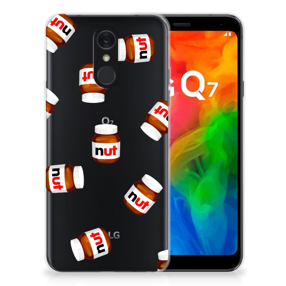 LG Q7 Siliconen Case Nut Jar