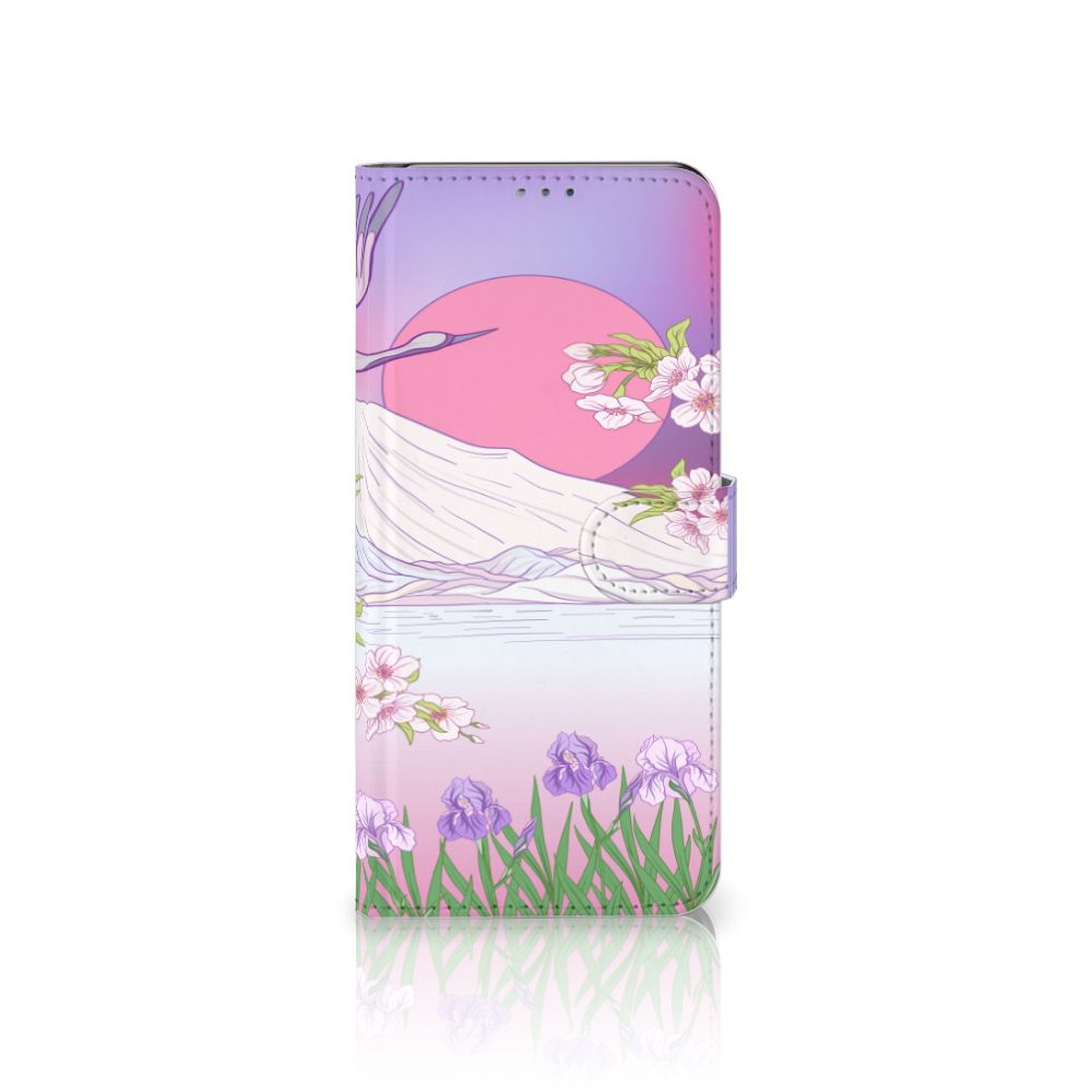 Motorola Moto G 5G Plus Telefoonhoesje met Pasjes Bird Flying