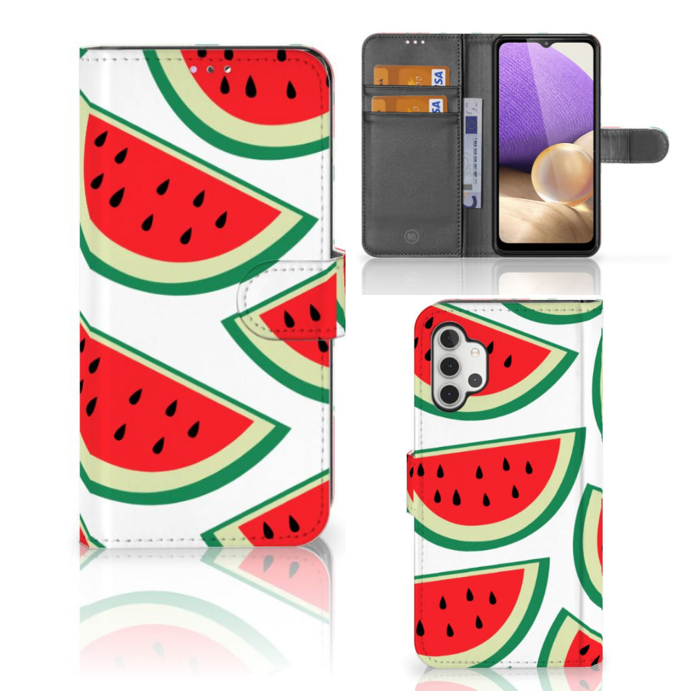 Samsung Galaxy A32 4G Book Cover Watermelons