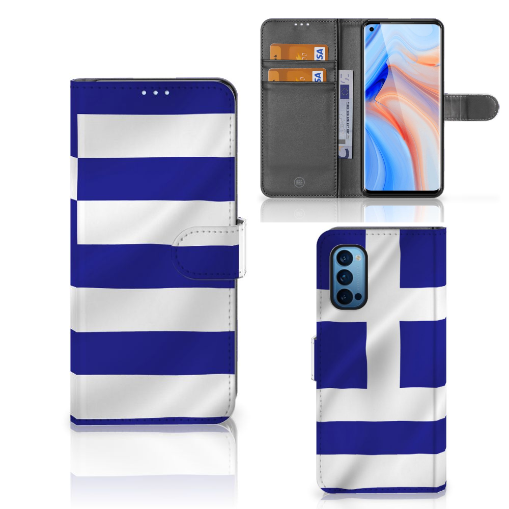 OPPO Reno 4 Pro 5G Bookstyle Case Griekenland