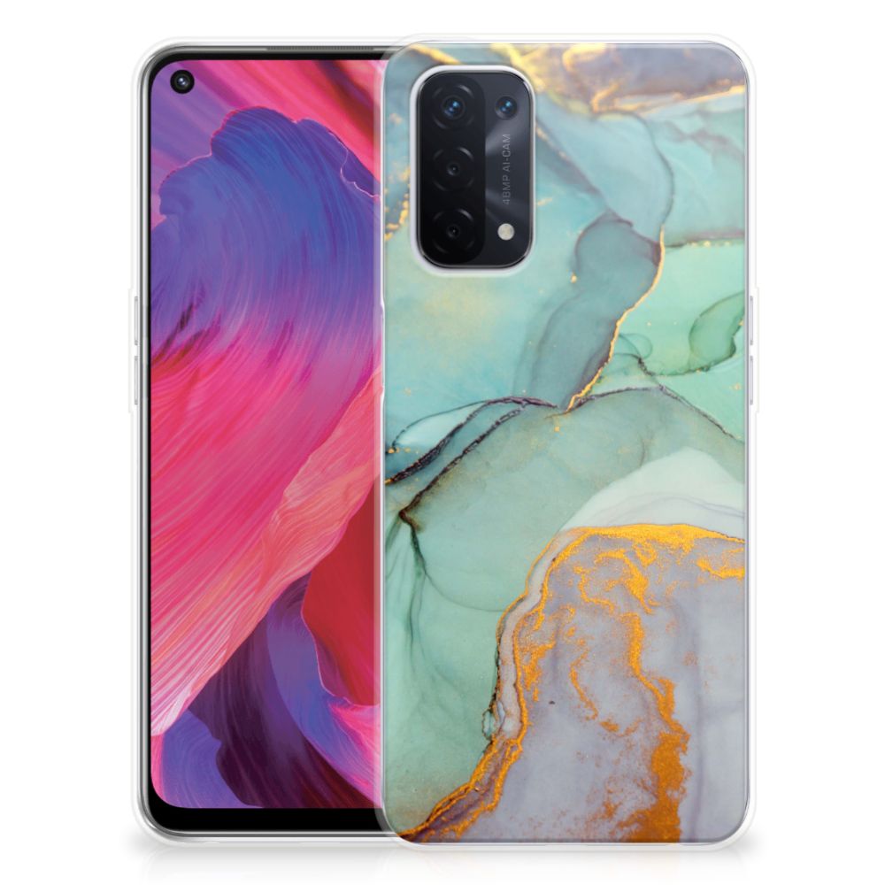 Hoesje maken voor OPPO A74 5G | A54 5G Watercolor Mix