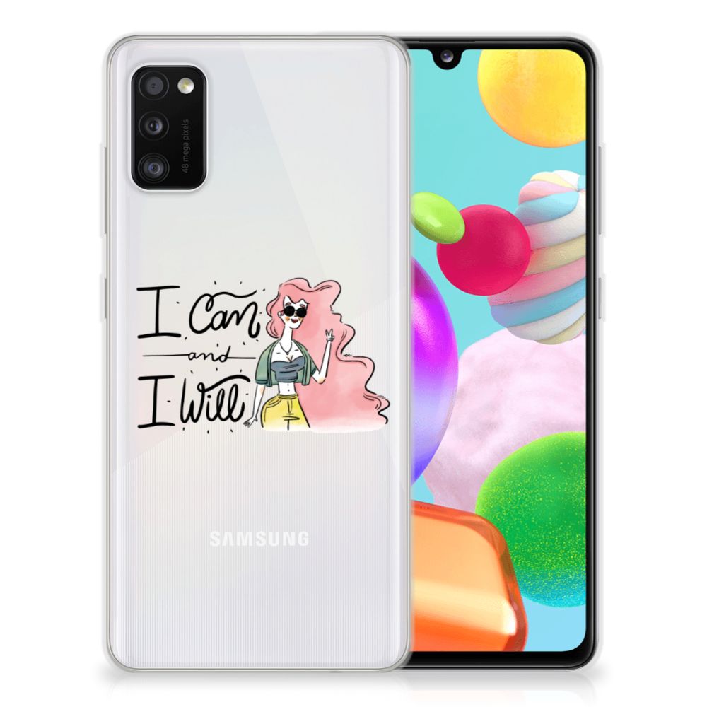 Samsung Galaxy A41 Telefoonhoesje met Naam i Can B2C Telecom