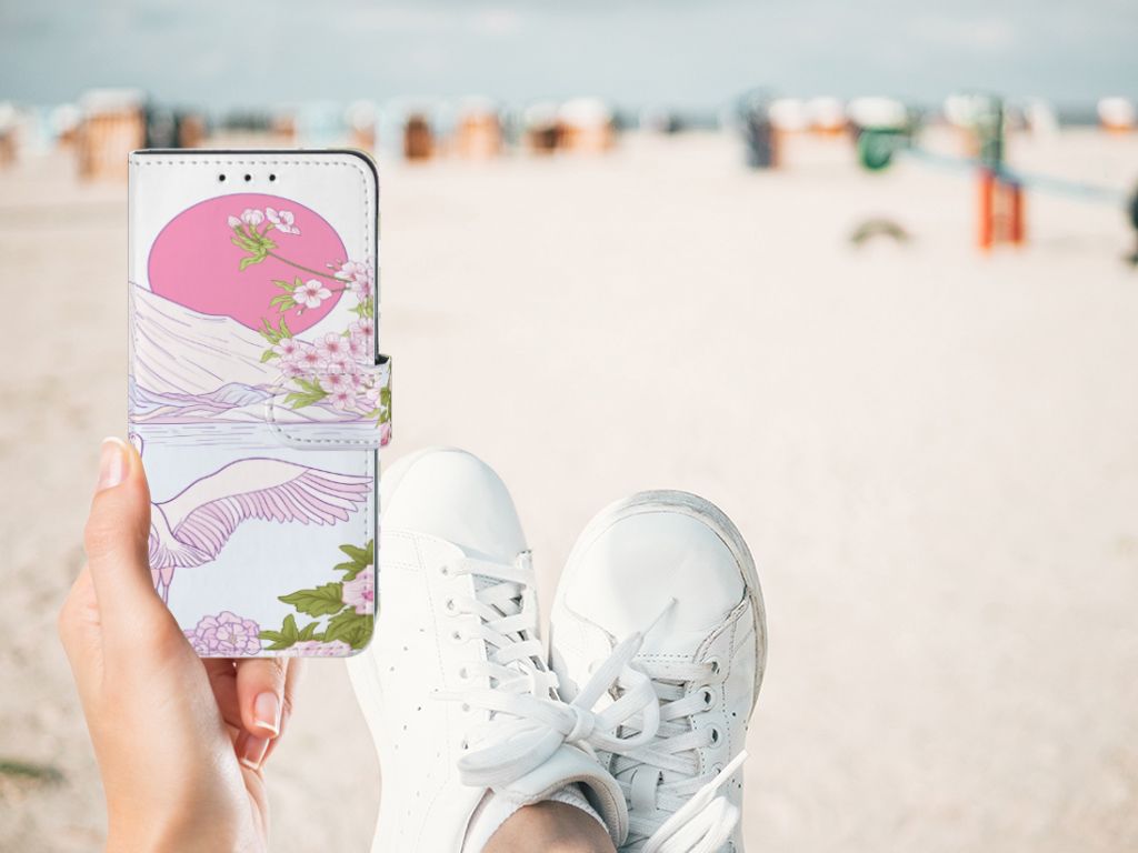 Xiaomi Redmi 8A Telefoonhoesje met Pasjes Bird Standing