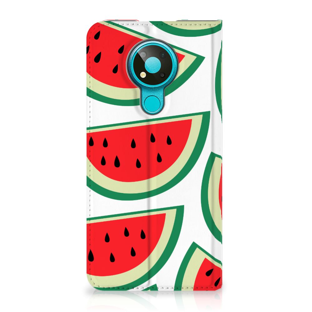 Nokia 3.4 Flip Style Cover Watermelons - B2C Telecom