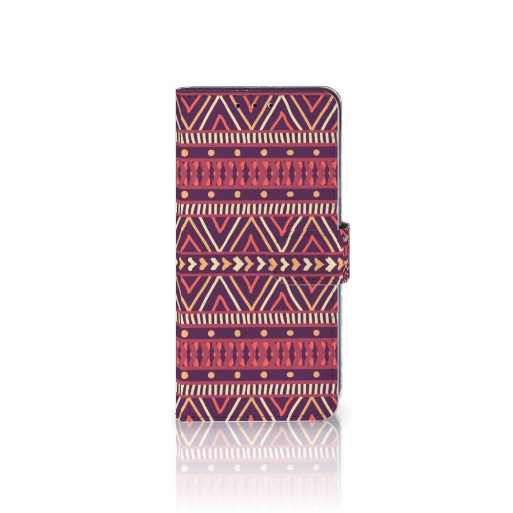 Xiaomi Redmi 8A Telefoon Hoesje Aztec Paars