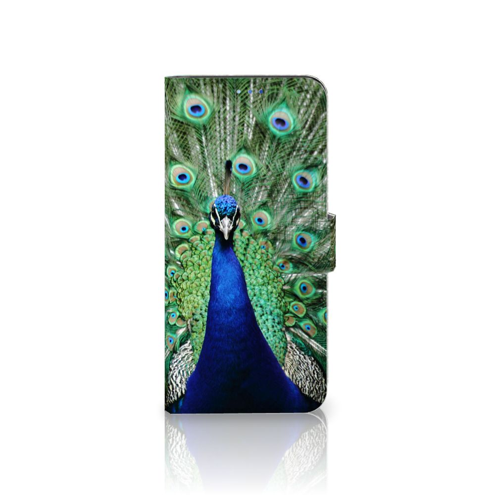 OPPO Find X3 Neo 5G Telefoonhoesje met Pasjes Pauw