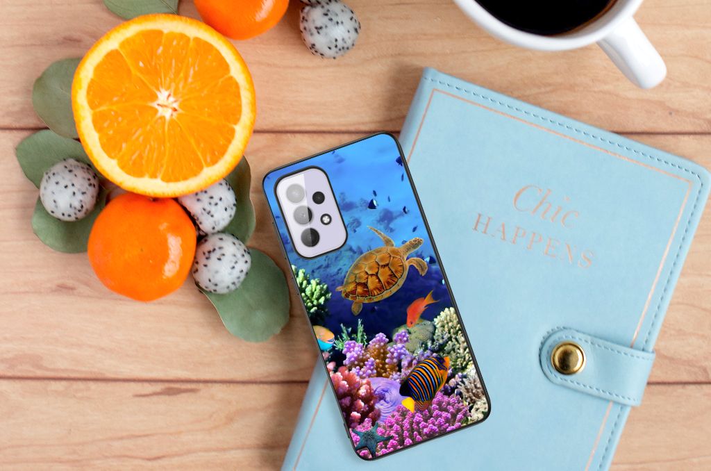 Samsung Galaxy A33 5G Dierenprint Telefoonhoesje Vissen B2C Telecom