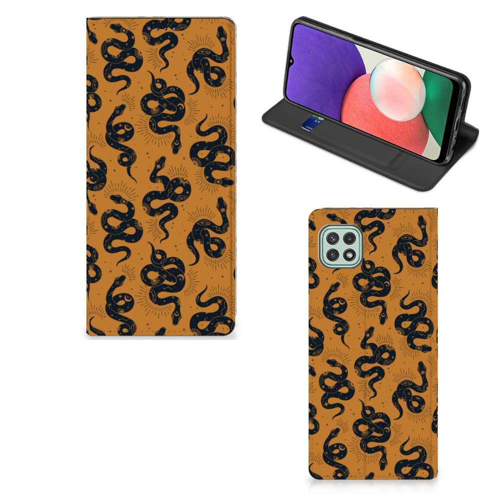 Hoesje maken voor Samsung Galaxy A22 5G Snakes - B2C Telecom