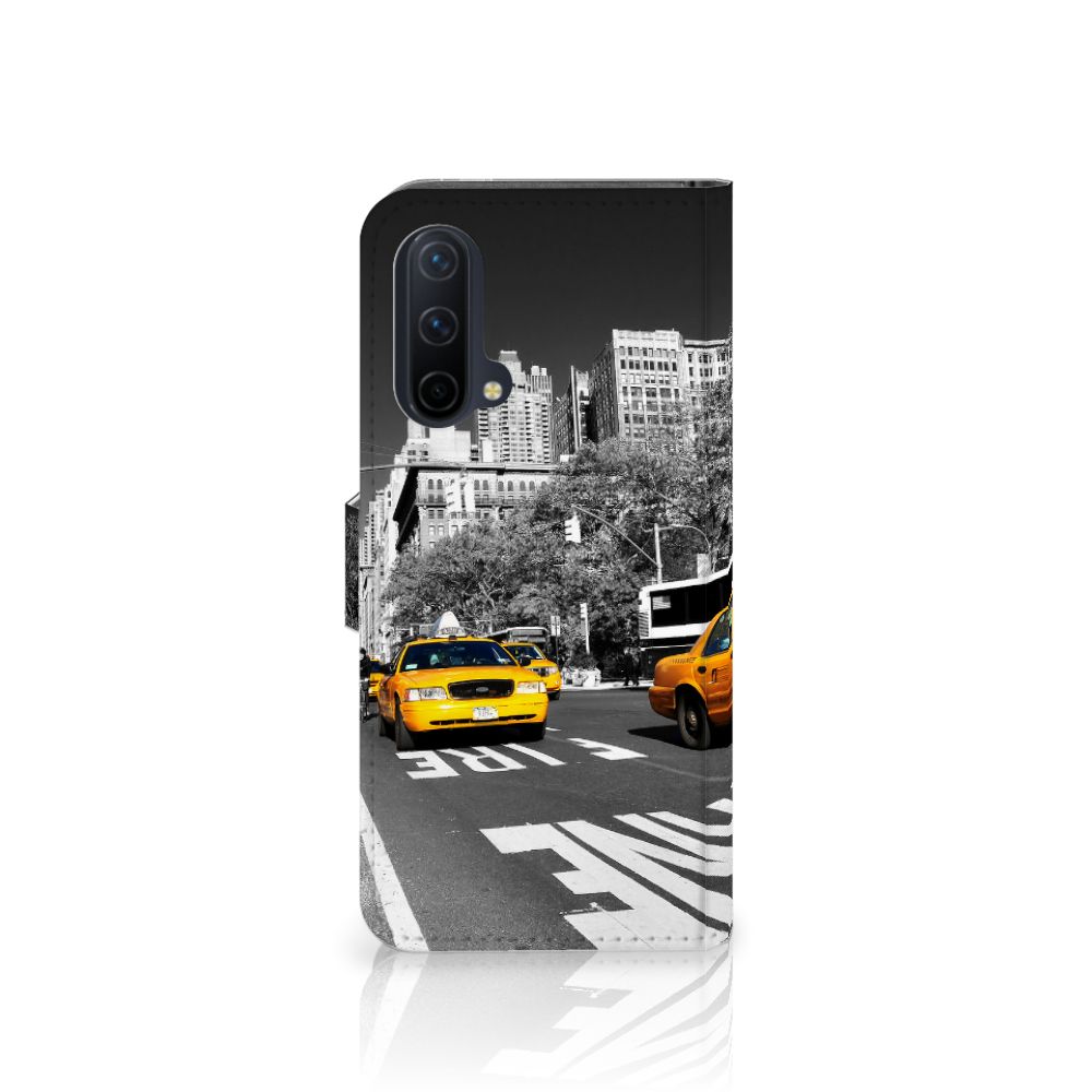 OnePlus Nord CE 5G Flip Cover New York Taxi